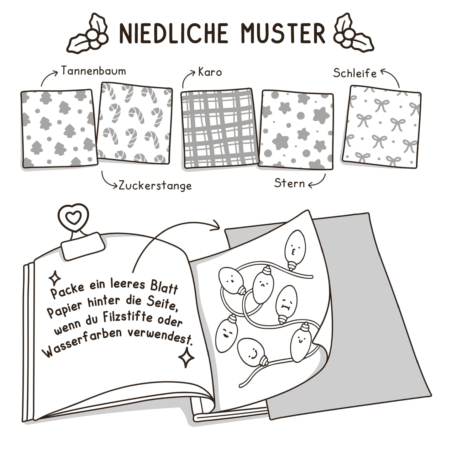 Cozy Christmas: Malbuch für Erwachsene, Teenager und Kinder (Cozy Spaces Coloring): 1