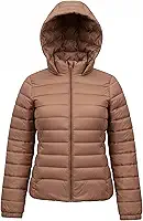 Jaqueta Feminina Bobojaco Puffer Com Capuz Nylon De Frio
