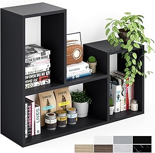 Kaboon Free-Form Modular Shelving Unit, Freestanding Bookcase 10 Inches ...
