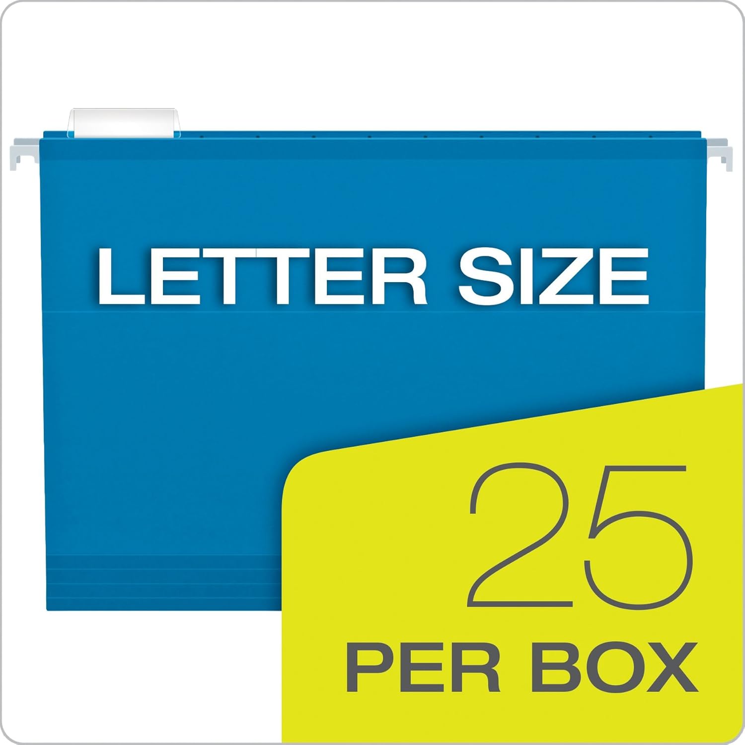 Pendaflex Extra Capacity Hanging File Folders, Letter Size, Reinforced, 2 Inch Expansion, Assorted Colors, 25 Per Box (4152X2 ASST) : Hanging File Folders : Office Products