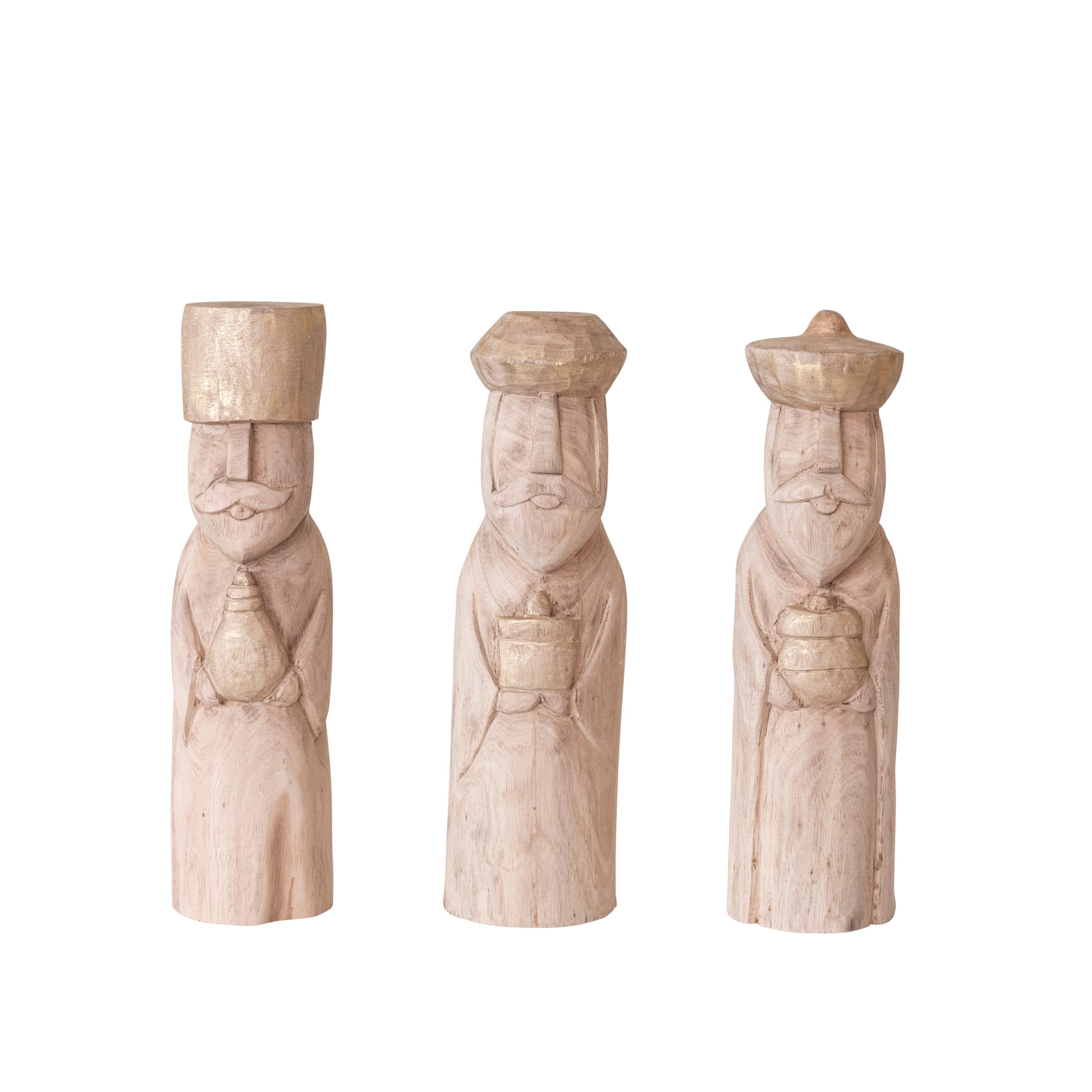 Amazon.com: Creative Co-Op Hand-Carved Mango Wood Wise Men Amazon.com: Creative Co-Op Hand-Carved Mango Wood Wise Men