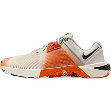 Nike Metcon 10 Women's Workout Shoes Soft Pearl/Safety Orange/Black Size 12