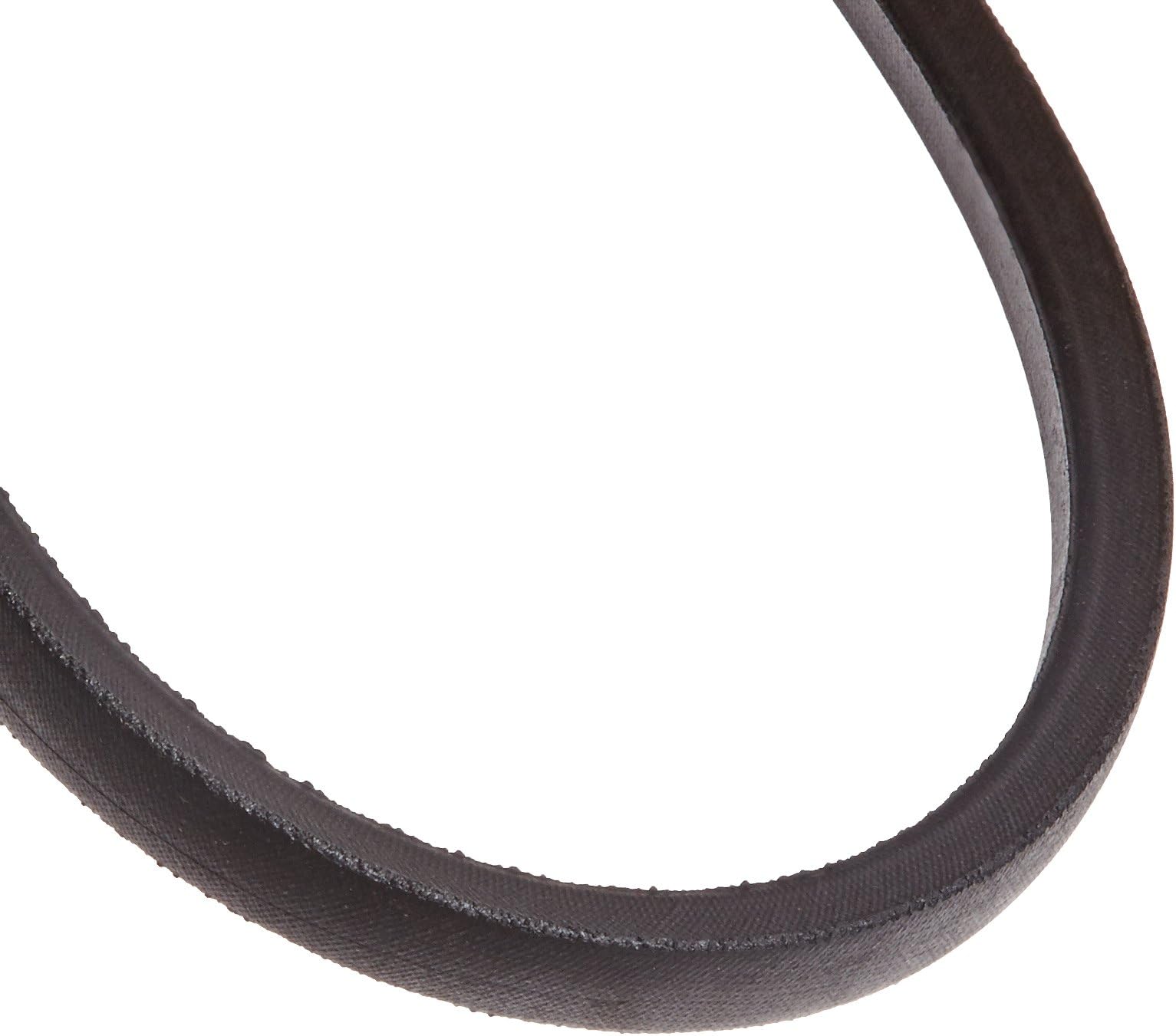 GATES A41 1 Rib, 1/2 in TOP Width, 4/16 in Thickness, 43 in Outside Length, A Section, Fabric Cover/Polyester Cords/Rubber Body Material, V-Belt, Wrapped Construction