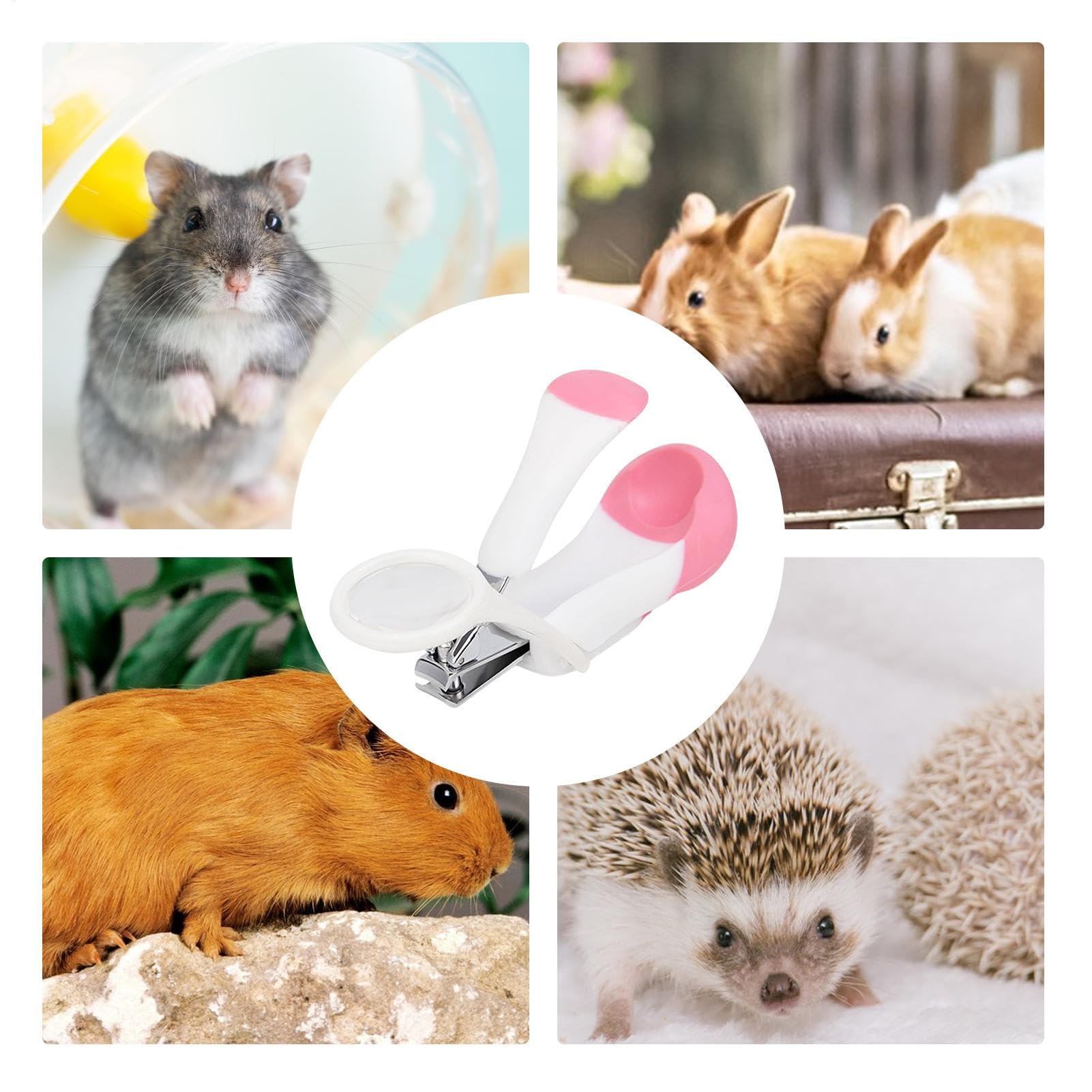 Nagelknipser für Meerschweinchen, Scheren für die Tierpflege - Mehrzweck-Nagelknipser für Tiere, Igel-Nagelknipser | Tragbarer Haustier-Nagelschneider, Krallen- und Zehennagelschneider für Igel,