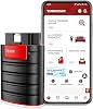 Thinkdiag OBD2 Scanner Bluetooth, All System Bidirectional scan Tool OE Level Diagnostic Tools with ECU Coding,16 Service Functions All Software 1 Year Free fits for iPhone & Android