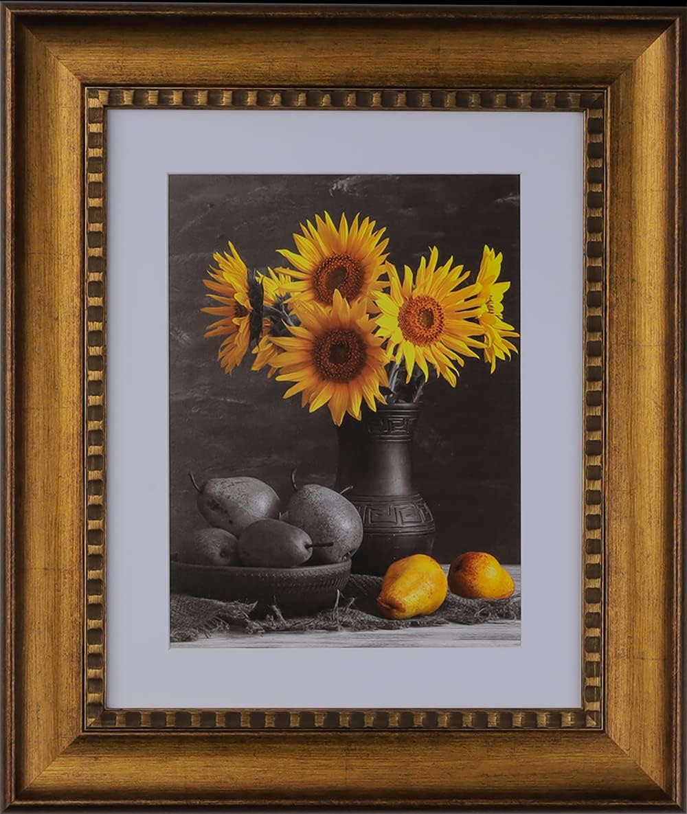 Picture Frames 20x24 Frames 3-1/2" 20x24 Poster Frame,20 x 24 Gold Picture Frame for Wall Mounting, Large Frame Ornate 24x 20 Canvas Oil Painting Frames Gothic Vintage Antique Luxury 1972 .Baroque Wood Alternative-Polystyrene for Photo,Diploma,Puzzle,TV