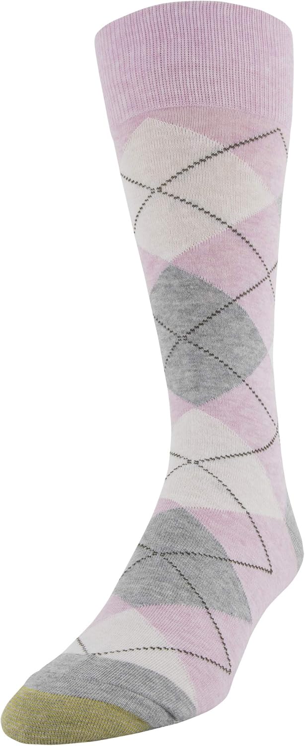 Gold Toe Men's Carlyle Argyle Crew Socks, 3-Pairs : Clothing, Shoes & Jewelry