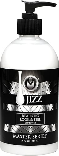 MASTER SERIES Blanco cremoso sin perfume a base de agua para hombres, mujeres y parejas, fórmula que no mancha, textura gruesa y lisa, fácil