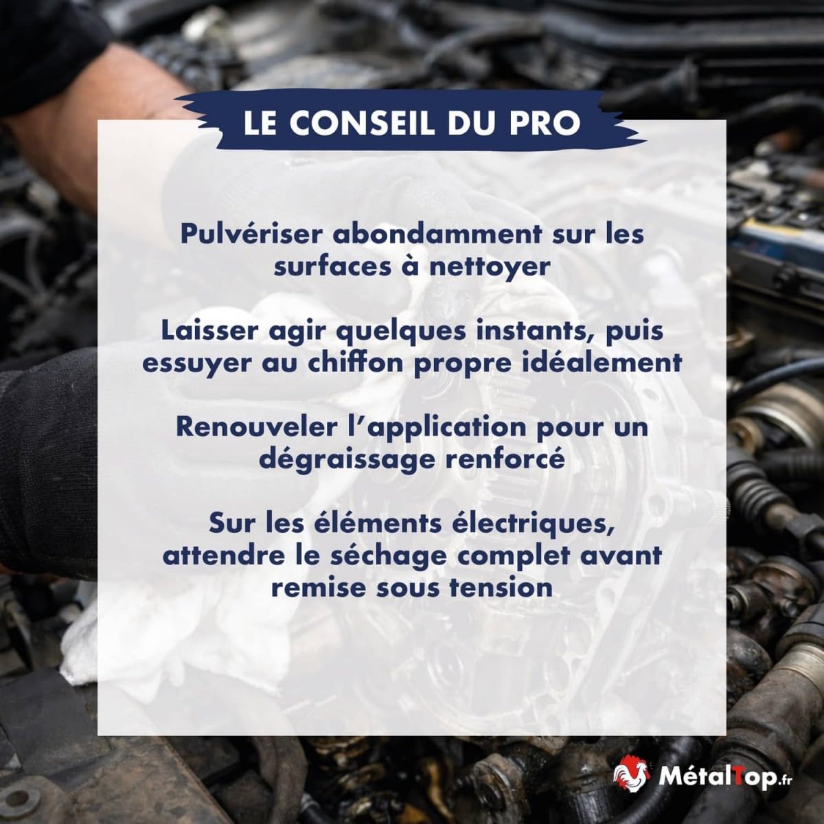 Métaltop - Nettoyant Frein - 5 L - Nettoyant et dégraissant pour freins