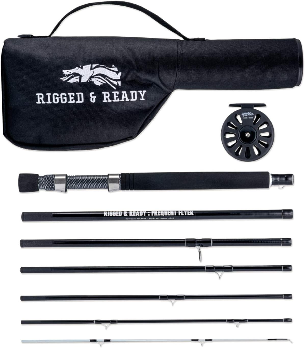 The Frequent Flyer Travel Fly Fishing Rod and Reel Combo