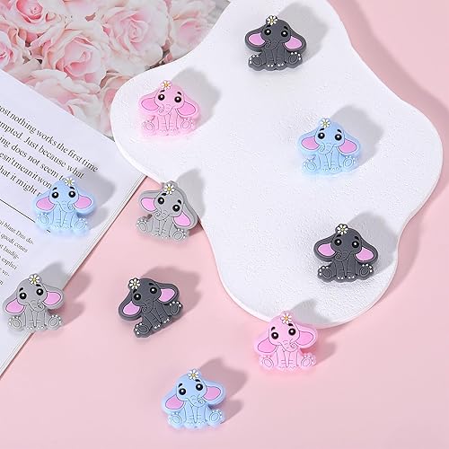 Miniatura 10 de WEWAYSMILE 12 cuentas de silicona para el Día de San Patricio, cuentas focales de silicona para bolígrafos, cuentas a granel utilizadas para