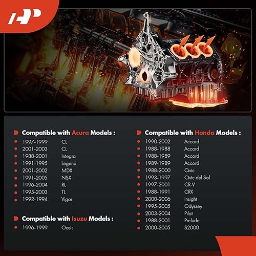 Miniatura 2 de A-Premium Sensor de temperatura del refrigerante del motor compatible con Acura CL 1997-2003 Integra MDX NSX RL TL y Honda Accord 1988-2002 Civic