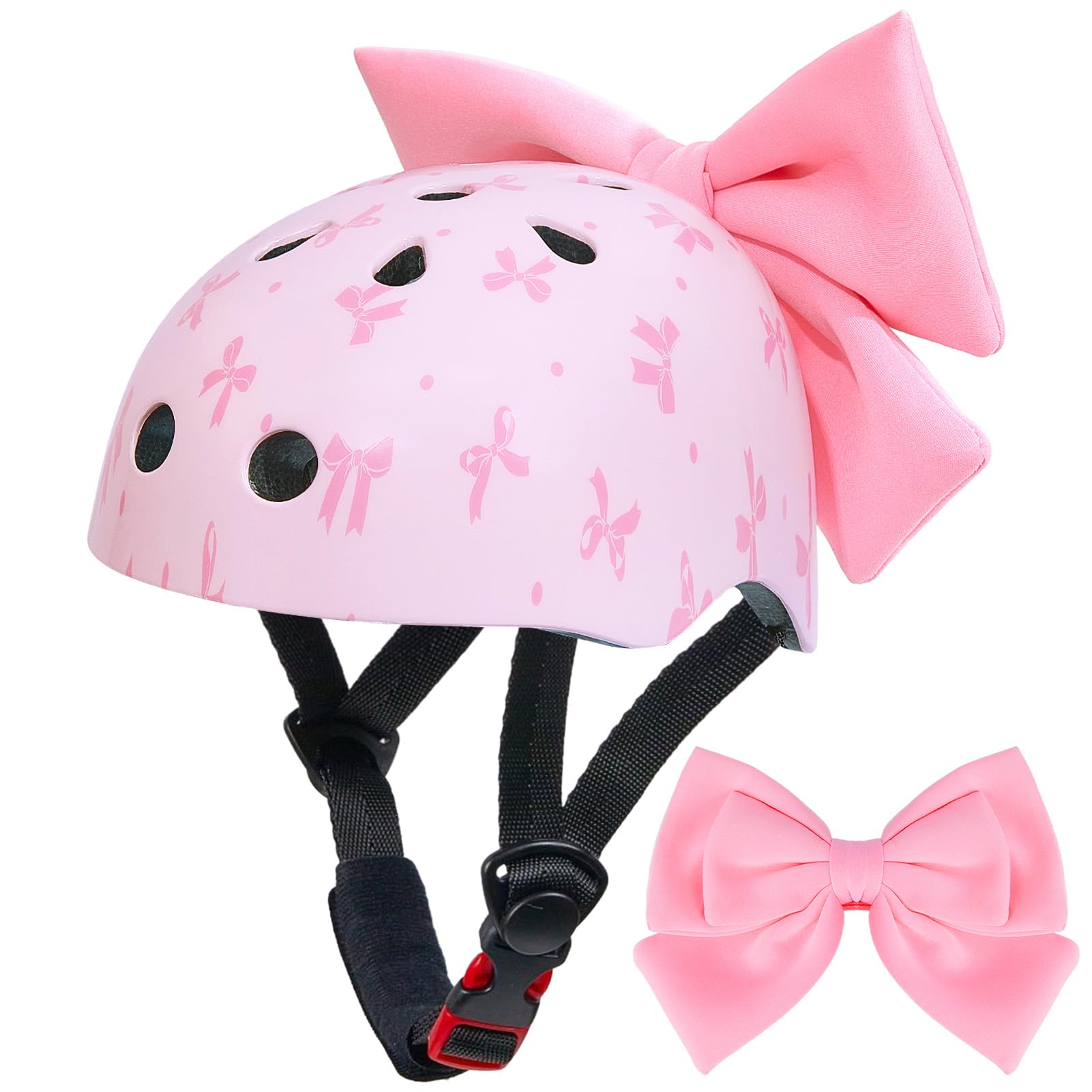 FIODAY Kids Helmet with DIY Bow