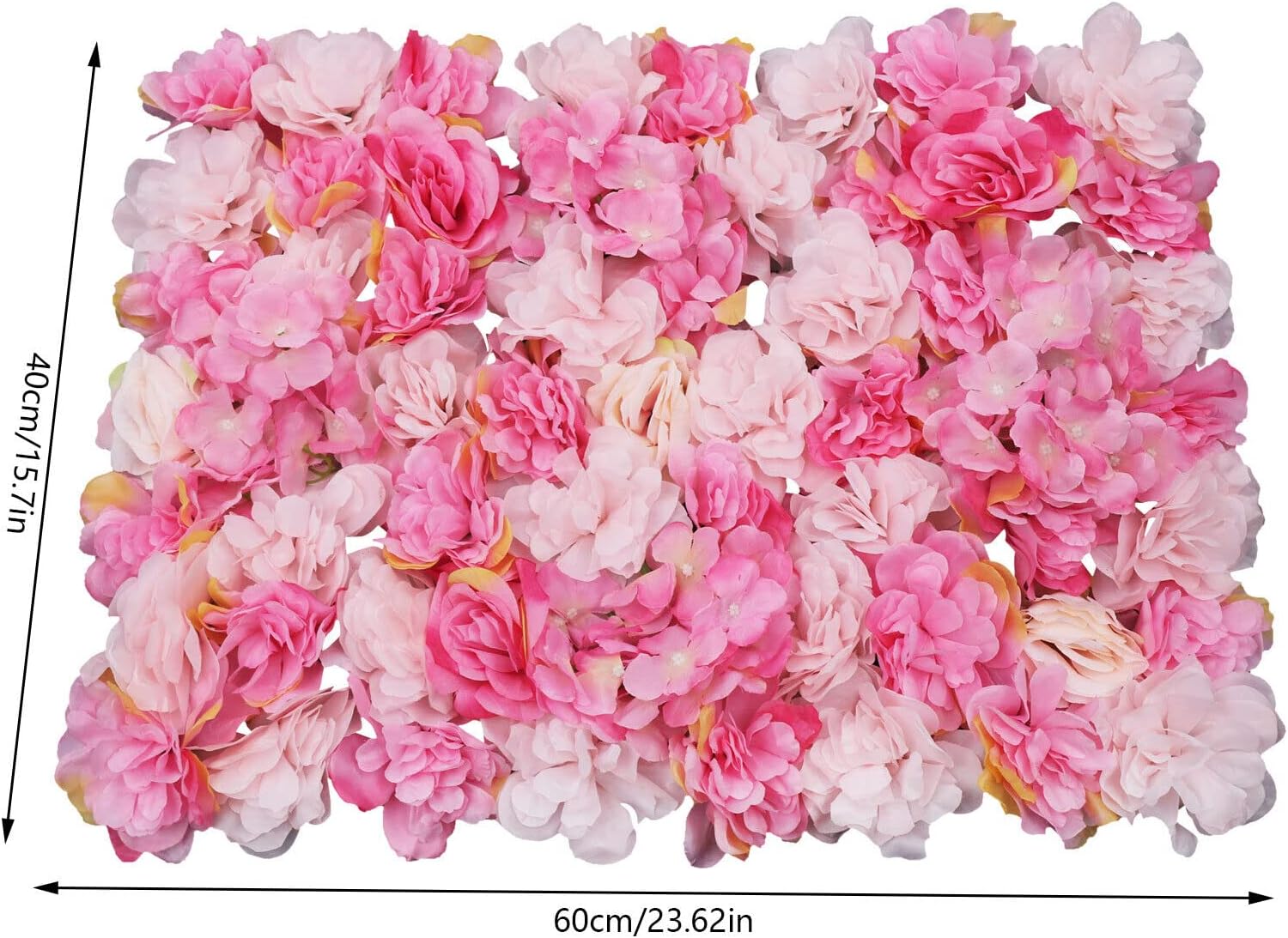 6Pcs Faux Artificial Silk Flower Hydrangea Wedding Party Birthdays Decor, for Wedding Venue Decor, Candy Wall, Photo Areas, Flower Pillar, Main Road, Home, Shop Window