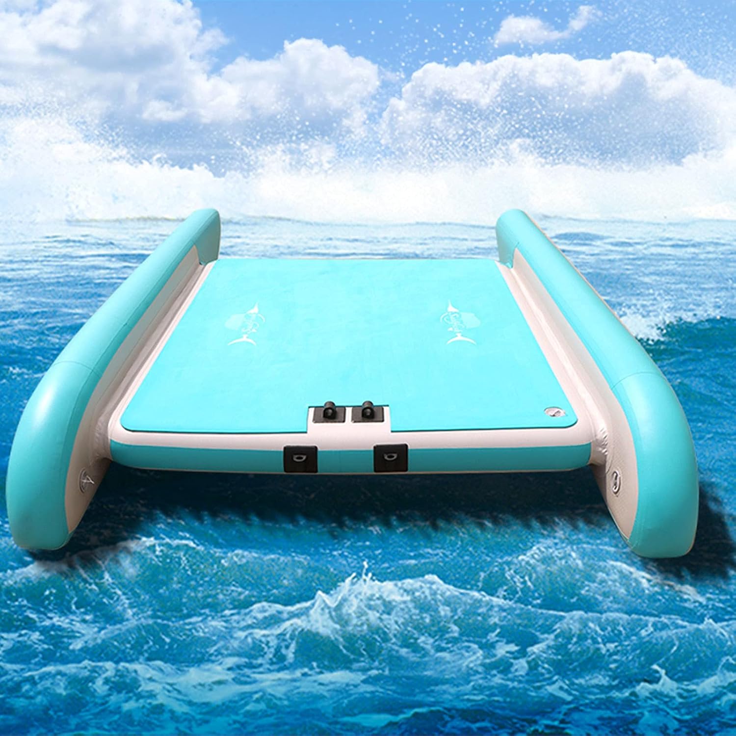 102/126 Inches Inflatable Sport Boats Yacht Dock, Portable Inflatable