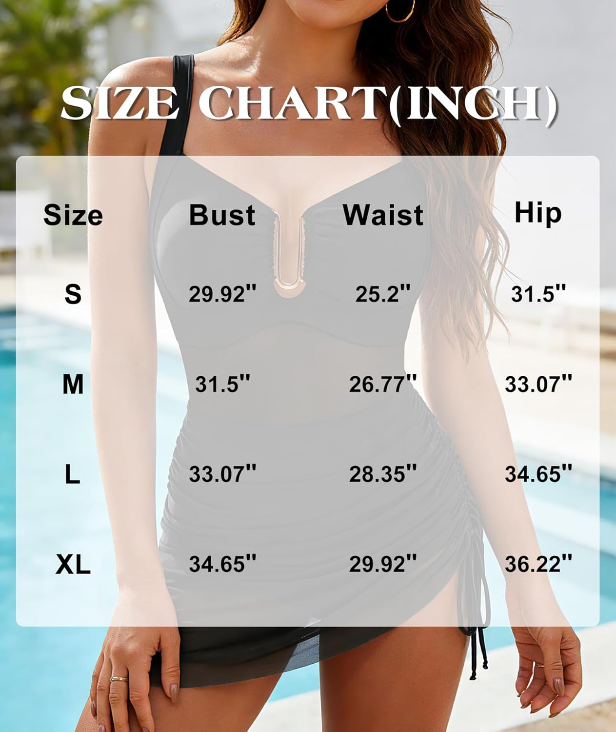 Swim Dress for Women Tummy Control One Piece Swimsuit Modest Bathing Suit Mesh Swimdress