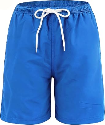 ZERULETS Boys Swim Trunks Toddler Boys Bathing Suit Shorts 3-14 Years | Quick Dry, Boys Swimsuit Swimwear Beach Shorts, Mesh Lining, Fit for Board, Swimming Pool, Beach