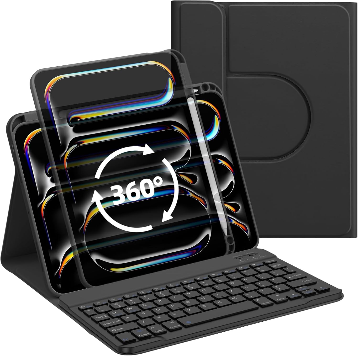 GOOJODOQ 2024 iPad Pro 11(M4) 11インチ キーボード ケース 一