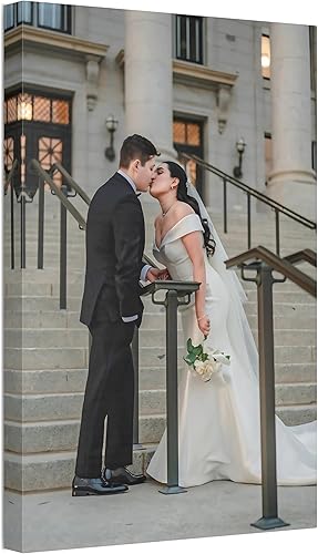 Miniatura 13 de Impresiones en lienzo personalizadas con tus fotos, lienzo enmarcado personalizable, imagen personalizada para dormitorio, sala de estar, oficina y