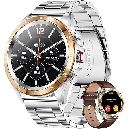 Smartwatch Uomo Donna, 1.85" Orologio Smartwatch Effettua O Risposta - Foto 10