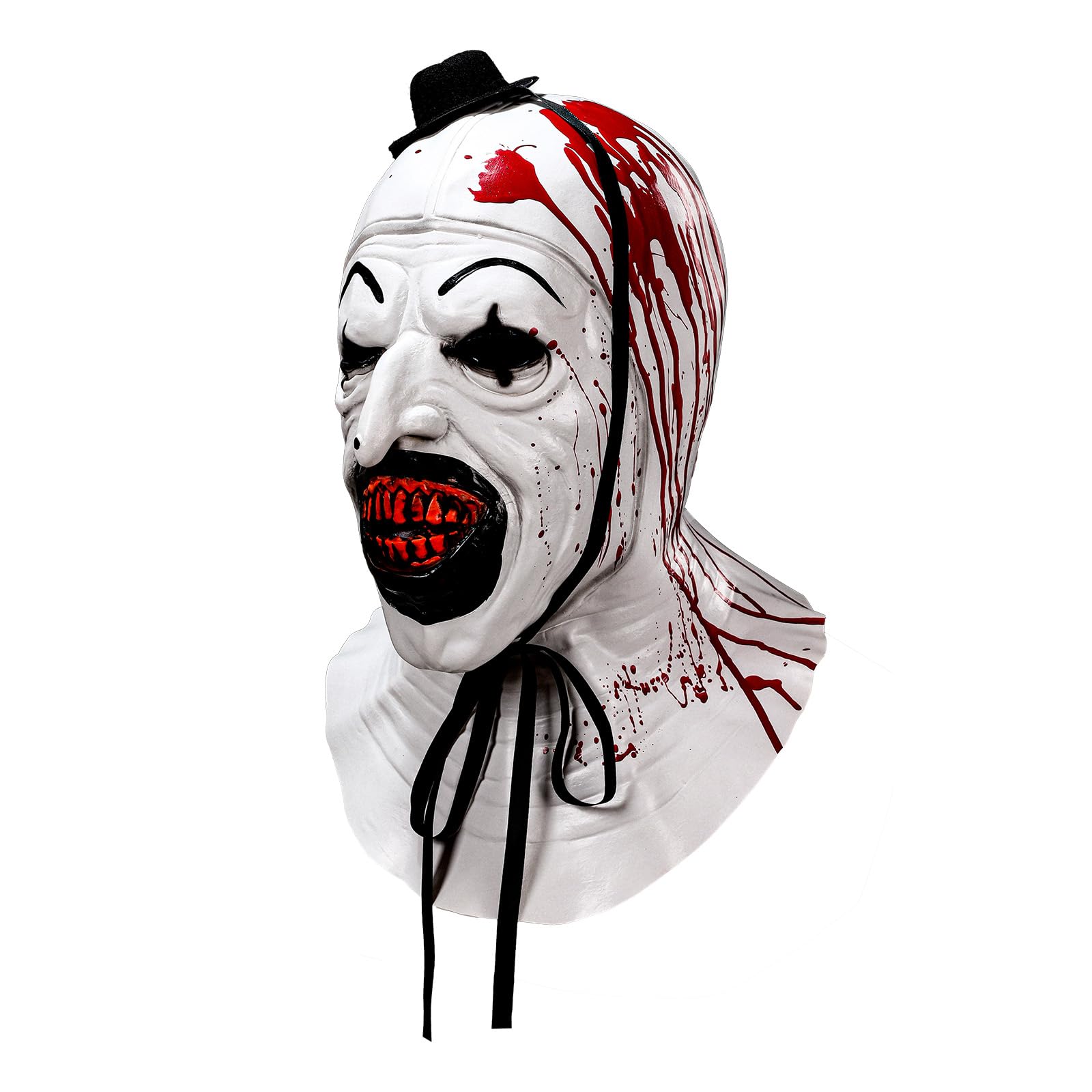 SINSEN Adult Terrifier Art the Clown Mask Scary the Killer Clown Joker Mask Halloween Cosplay Full Head Costume Props - Image 2