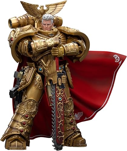 Miniatura 4 de JOYTOY Warhammer 40,000 118 Figura de acción Imperial Fists Rogal Dorn Primarch of The Vllth Legion Collection Modelo Regalos de cumpleaños 7