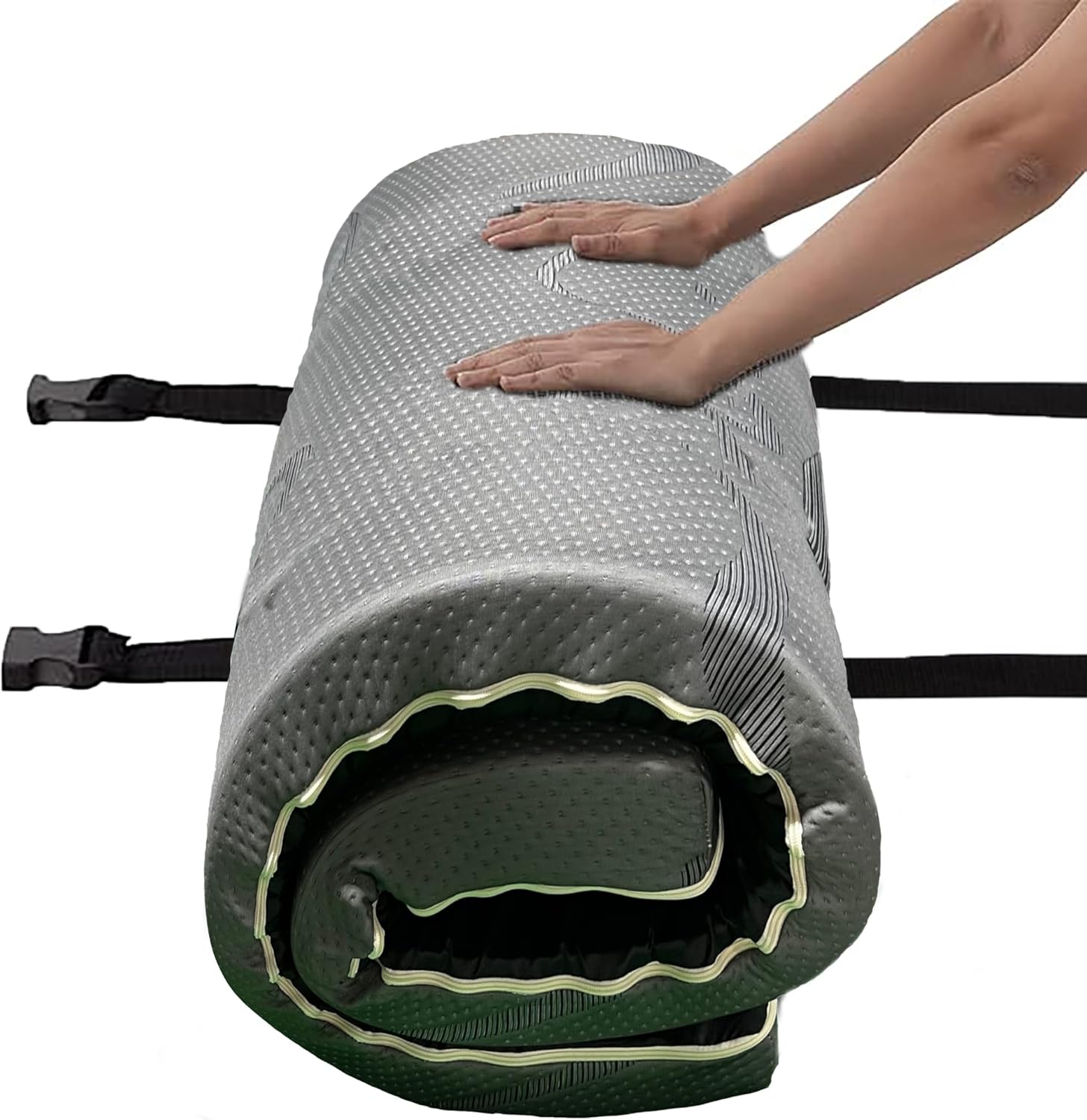 FoamTouch Variety of 3"-4" Foam Roll Up Camping Mattress
