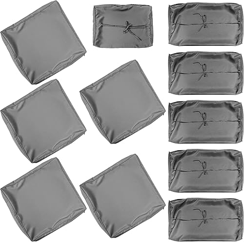 Miniatura 2 de Kullavik Funda de cojín de patio al aire libre, funda de asiento a prueba de salpicaduras, funda de muebles lavable, funda de cremallera suave y