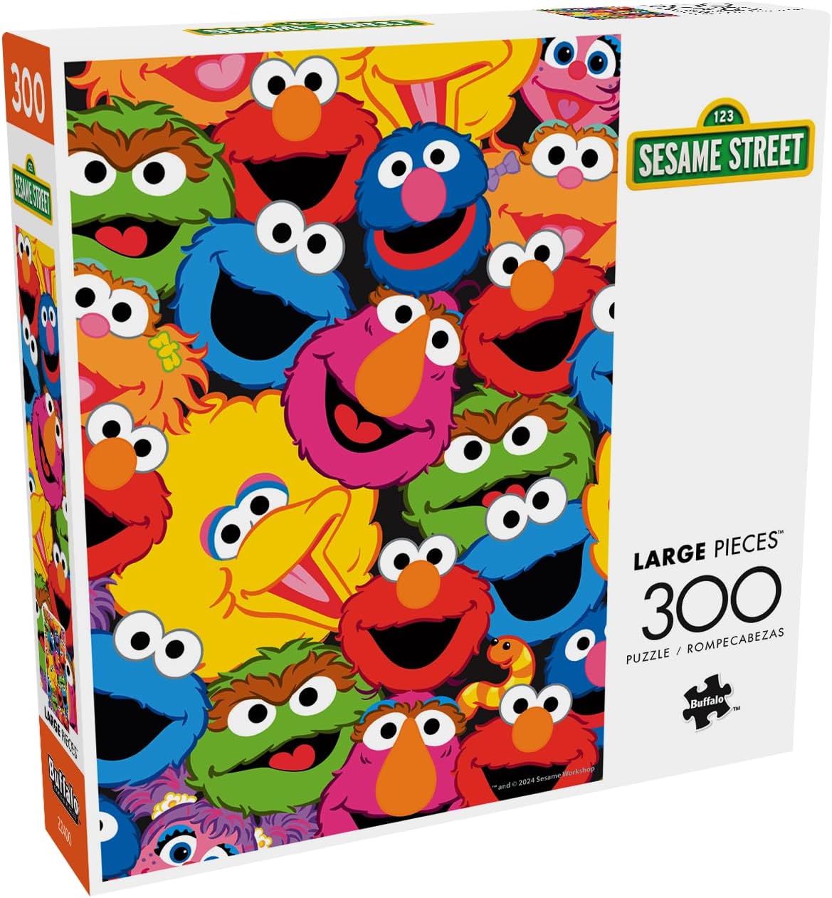 Buffalo Games - Sesame Workshop - Sesame Favorites - Jigsaw Puzzle for Adults - Challenging Puzzle Perfect for Game Nights - Finished Size is 21.25 x 15.00