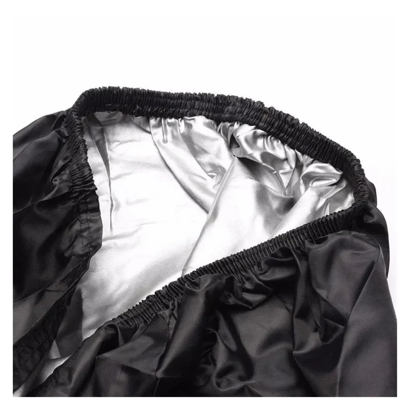 Motorrad Abdeckplane Outdoor Motorrad Universal 190t ATV Abdeckung Motorrad Fall Outdoor Schutzhülle Für Quad Motorräder Schützen Abdeckungen Zubehör(Silver,XL (210x120x115cm))