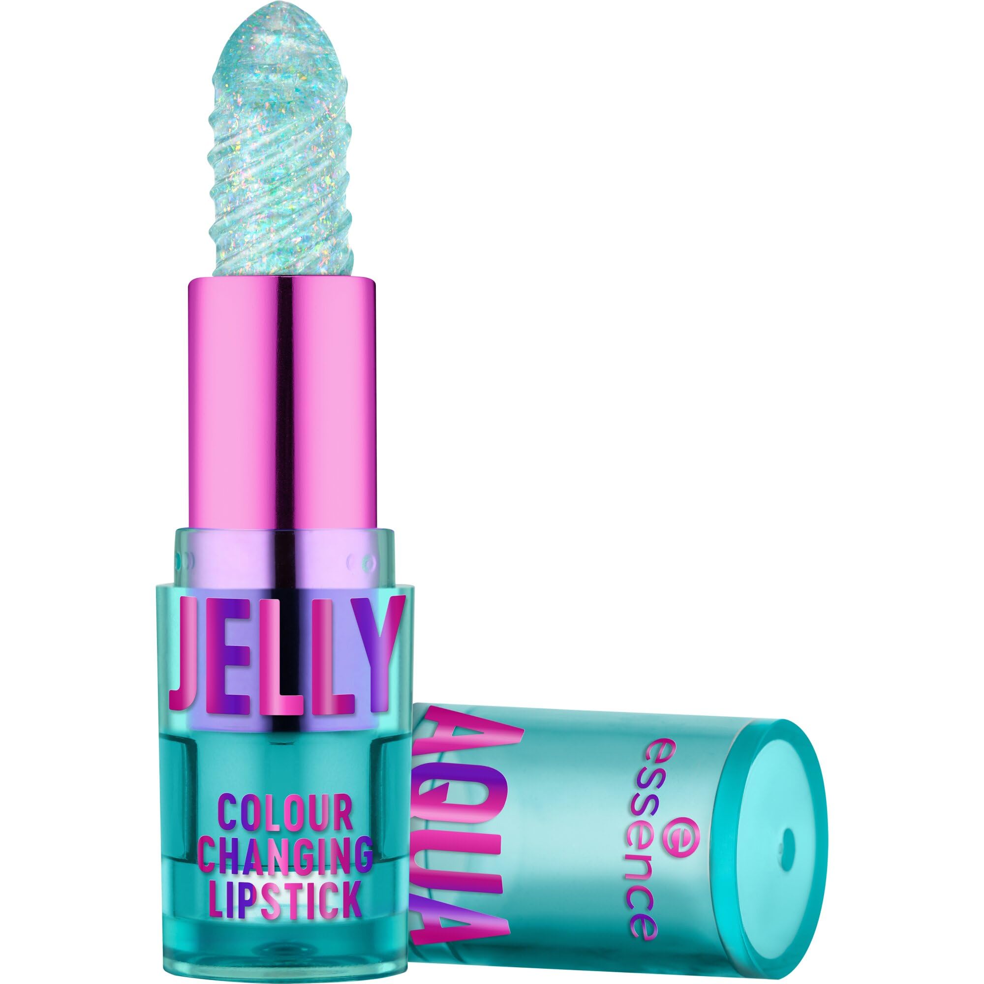 essence AQUA JELLY COLOUR CHANGING LIPSTICK, farbanpassend, Färbeeffekt, natürlich, transluzent, vegan, ölfrei, ohne Parabene, ohne Mikroplastikpartikel, 1er Pack (2.8g)
