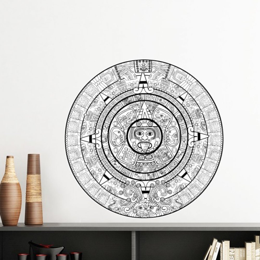 Sticker mural pharaon amovible pour masquer les imperfections et décorer sans peindre