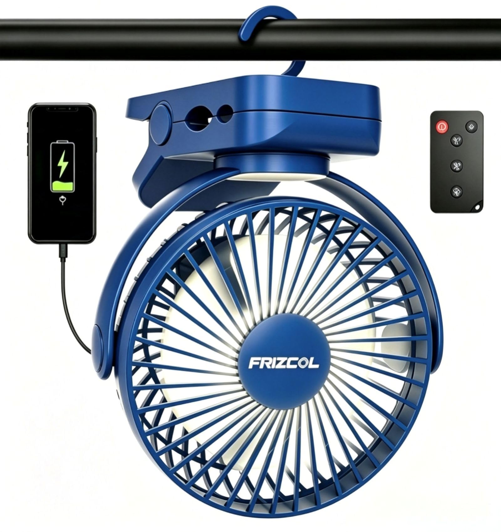 FRIZCOL Clip-On Fan