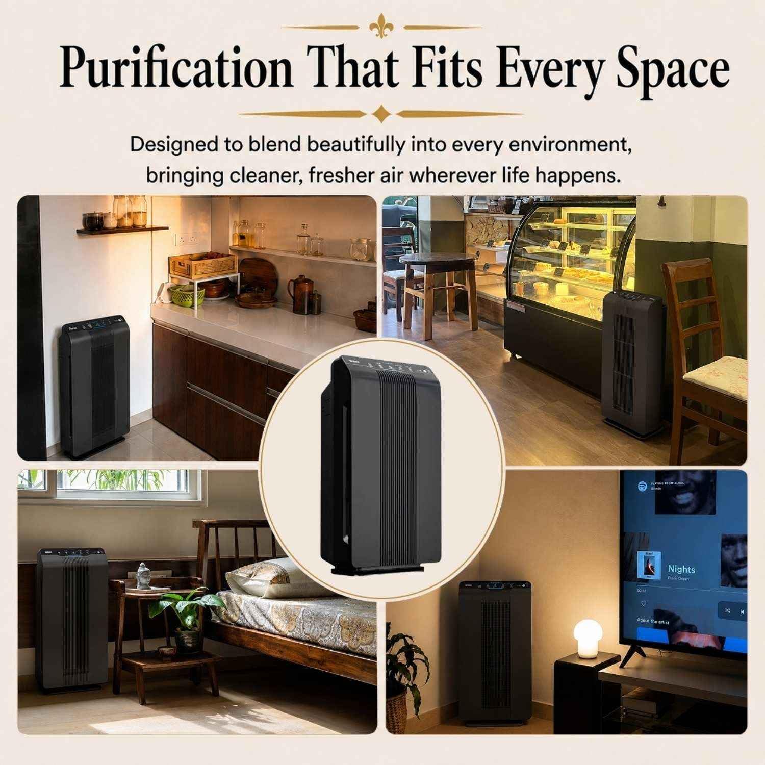 WINIX 5500-2 Air Purifier for Home Large Room Up to 1881 Ft² in 1 Hr, True HEPA, High Deodorization Carbon Filter and Auto Mode, Captures Pet Allergies, Smoke, 2 YEAR WARRANTY 4