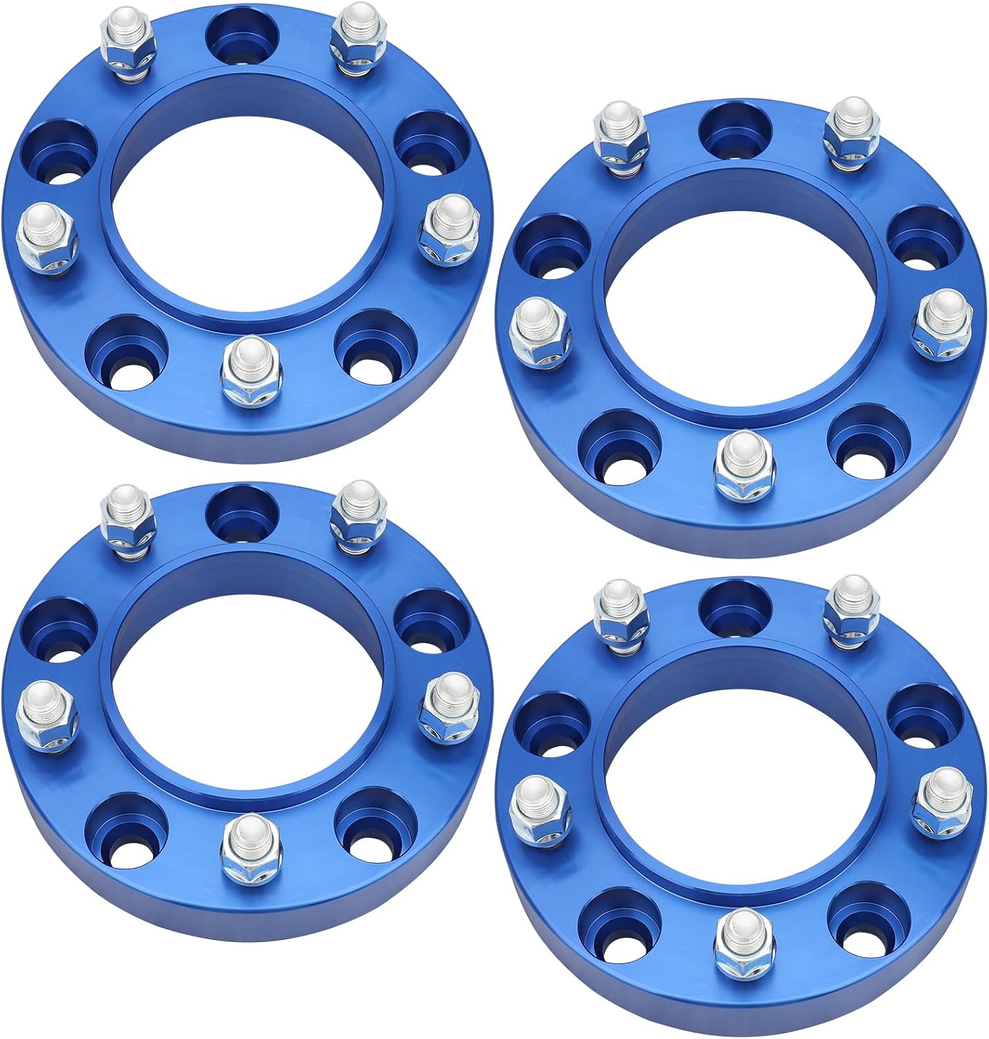 BRTEC 5x150mm Hubcentric Wheel Adapter 1.25" Thick M14x 1.5 Studs 110mm Bore Wheel Spacers for Lexus LX470/LX570,for Toyota Land Cruiser/Sequoia/Tundra 4PCS