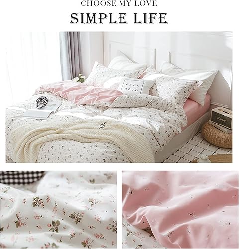 Miniatura 5 de Highbuy Juego de ropa de cama de 3 piezas para niños (1 funda de edredón y 2 fundas de almohada). Juego de cubierta para edredón Twin, Queen para