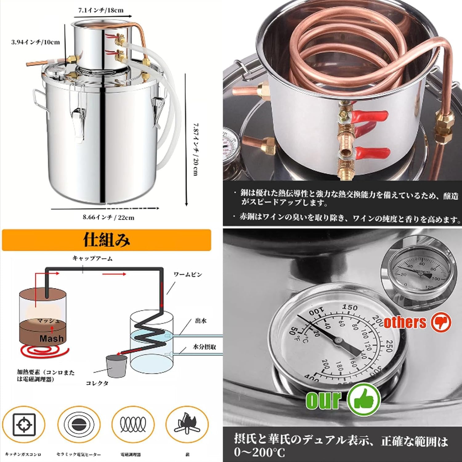 H＆ ウォーターサーバー 高濃度水素水生成器 AQU アキュー 水素水 瞬間