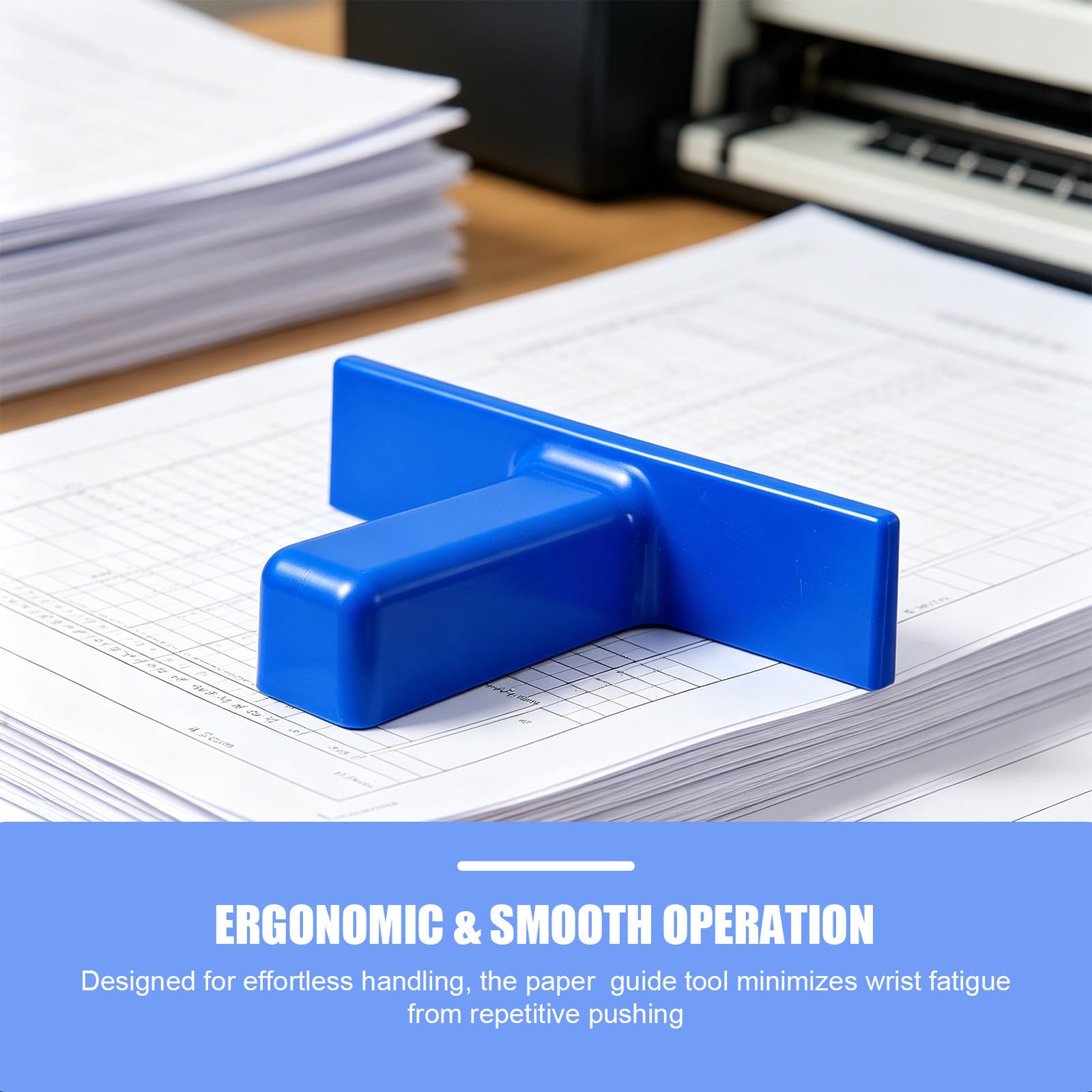 NUOBESTY Spingi Carta per Taglierina da Carta Accessorio per Taglio Preciso e Organizzazione Documenti Compatibile con Diverse Taglierine da Ufficio