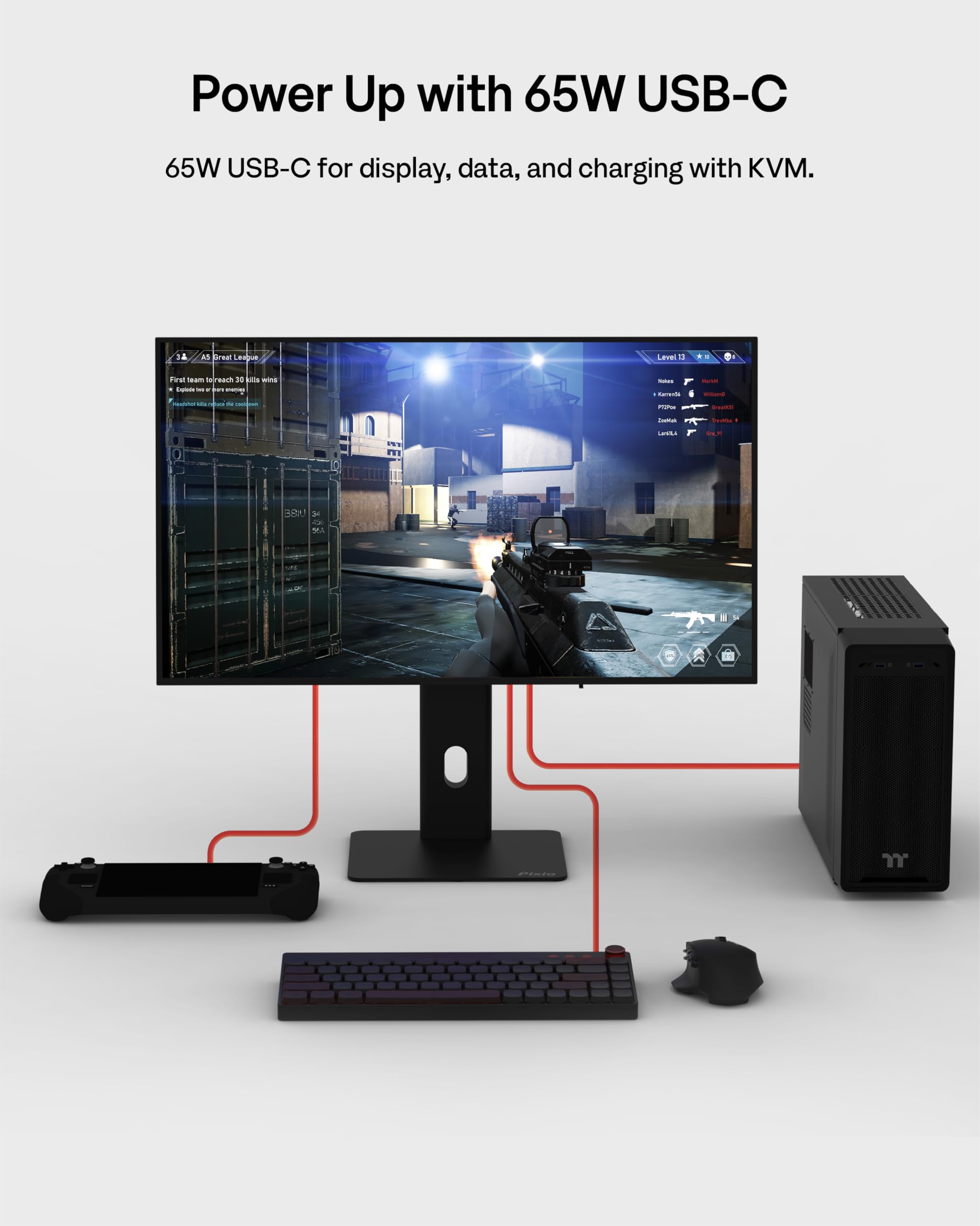 Amazon.com: Pixio PX277 OLED Max V2 27 inch 240Hz Refresh Rate QHD