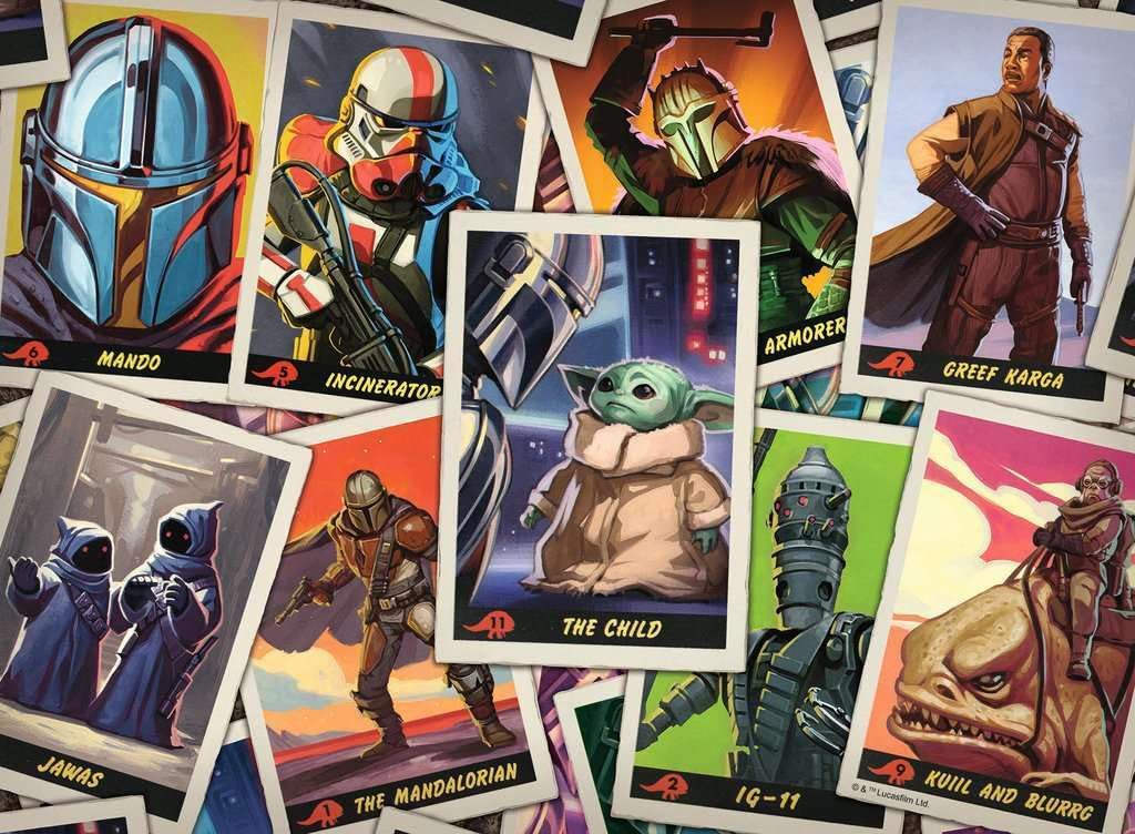 Ravensburger Star Wars-The Mandalorian: in Search of The Child 500 Piece Jigsaw Puzzle | Unique Piece Design | Softclick Technology | Ideal for Adults and Family