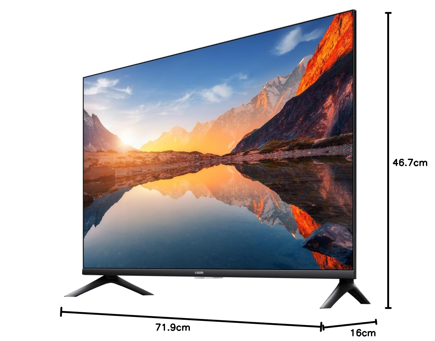 XIAOMI TV A 2025 43" - Smart TV 4K HDR, Google TV, Control por Voz, Dolby, Negro