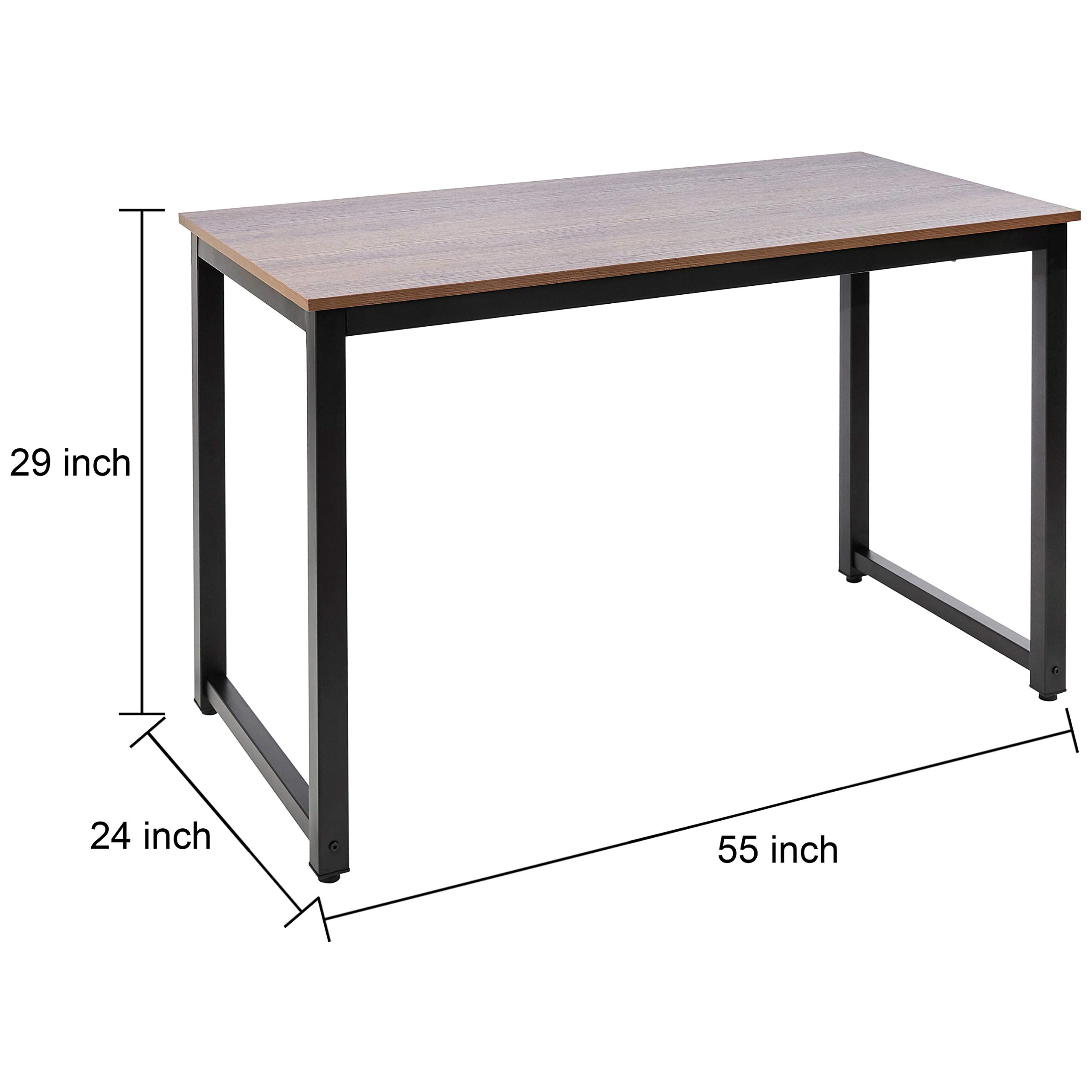 Coleshome Computer Desk 47", Modern Simple Style Desk For Home Office
