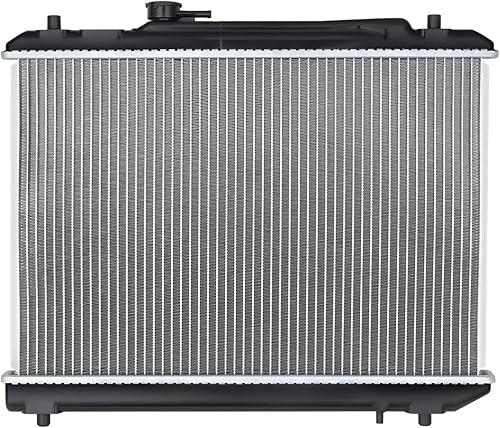 Miniatura 11 de DNA Motoring OEM-RA-13283 - Radiador de núcleo de aluminio estilo fábrica de 23-9/16 pulgadas, compatible con Suzuki Esteem AT/MT 99-02