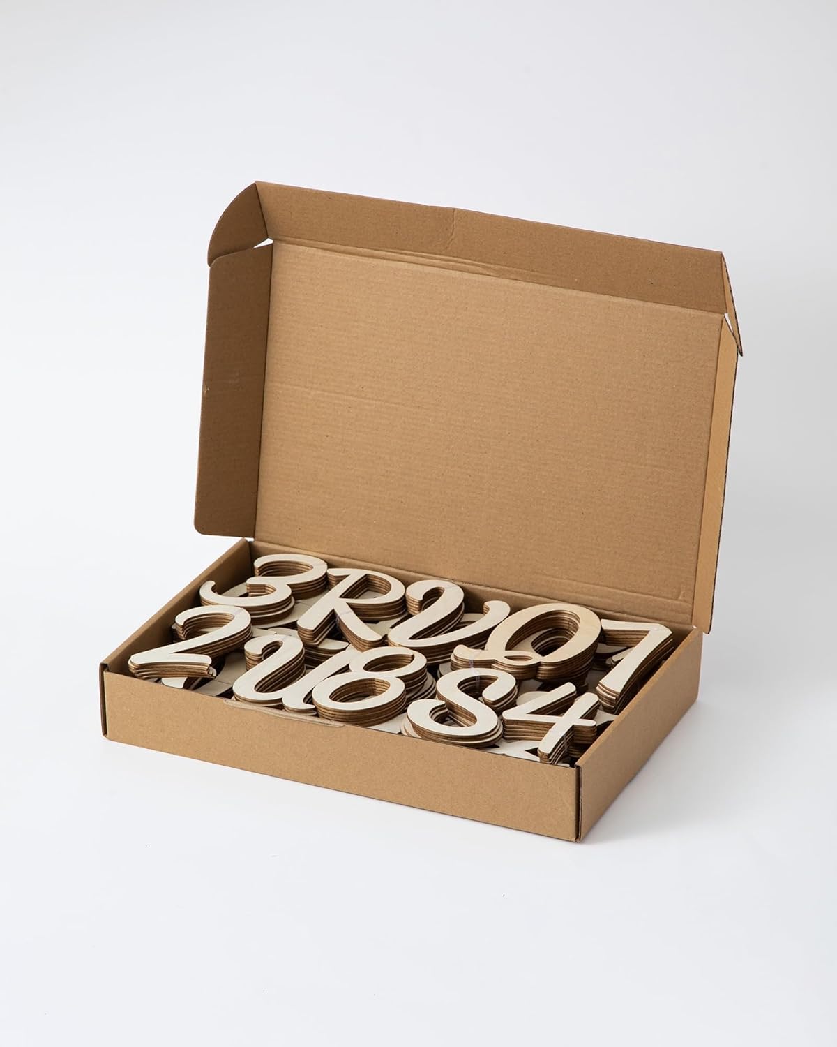 236 Pieces Wooden Letters 4Inch Crafts Unfinished Wooden Letters Small Wood Letters DIY Painting Art Home Decor Spelling Learning