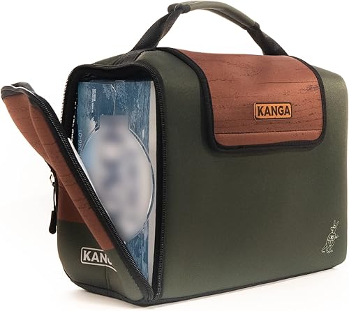 Kanga Kanga Kase Mate - Bolsa térmica aislada - Bolsa térmica suave - Enfriador de bebidas para latas de cerveza y seltzer - Aislamiento y