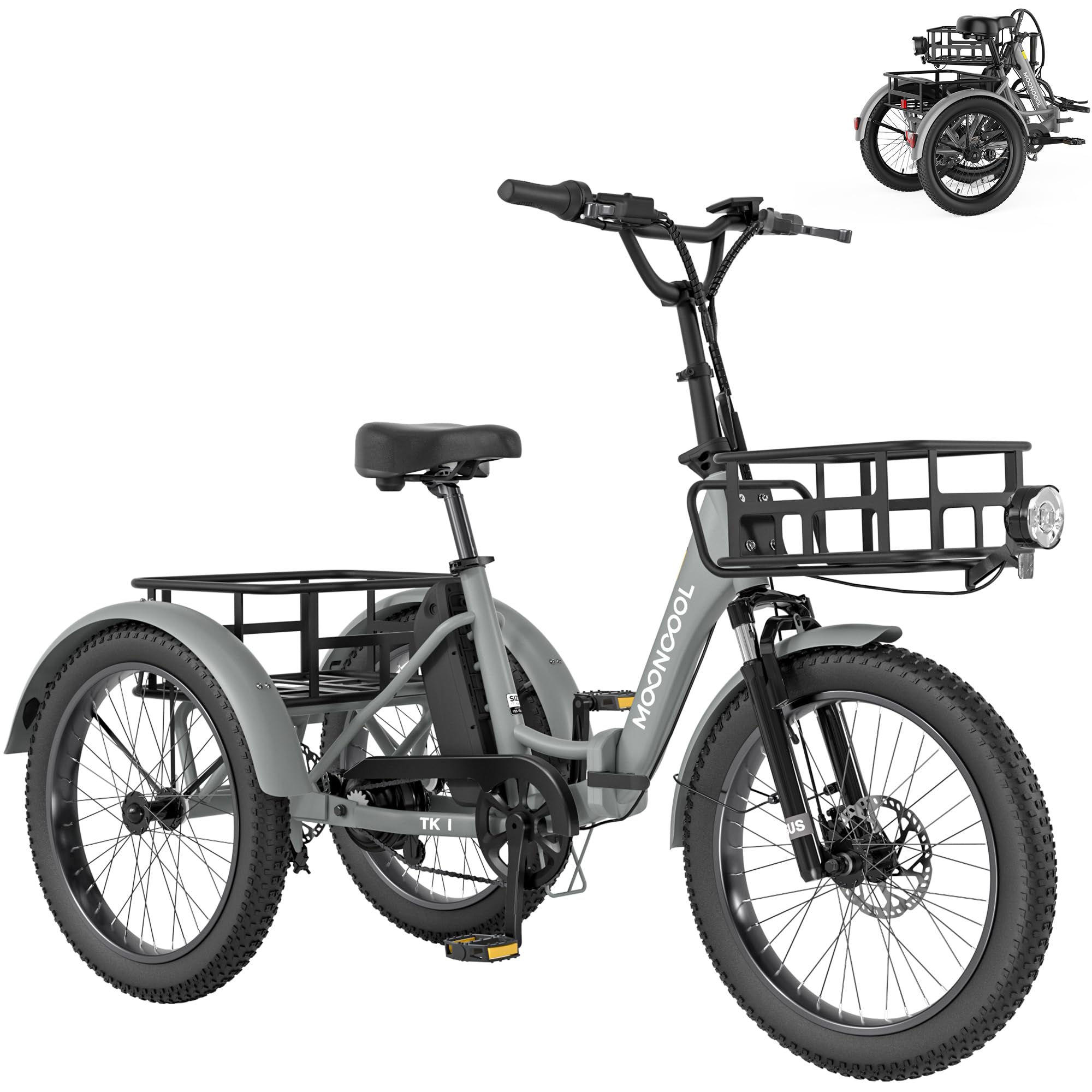 MOONCOOL Foldable Electric Tricycle