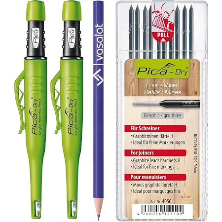 Pica Dry Set – 2 Stifte + 10 Minen H