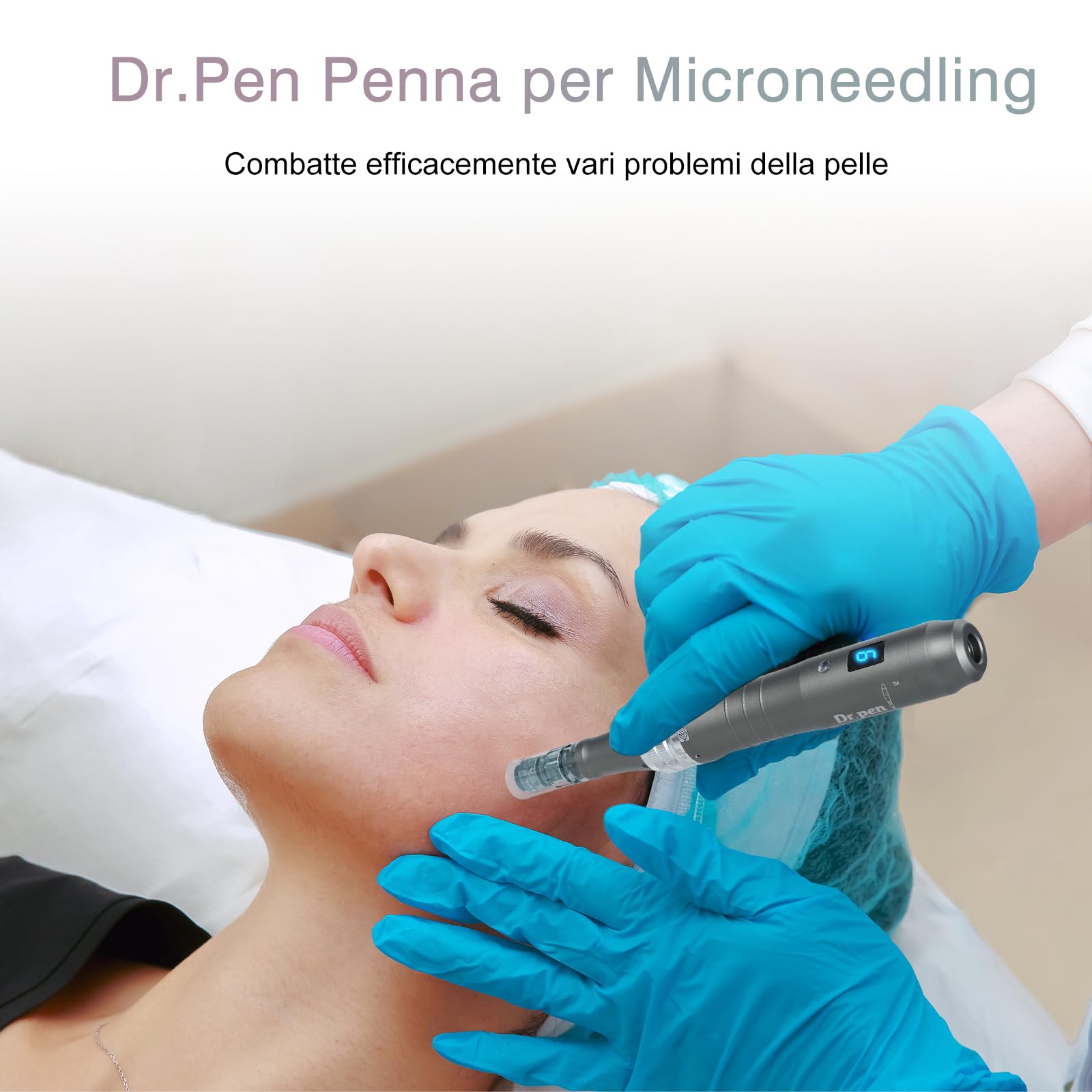 Dr.pen M8 Cartucce 36 Pins - Confezione da 10 Aghi di ricambio usa e getta originali per penna Microneedling - per Dr. penna Ultima M8 Microneedling Electric Derma Pen (aghi da 36 pin, 10 pezzi)