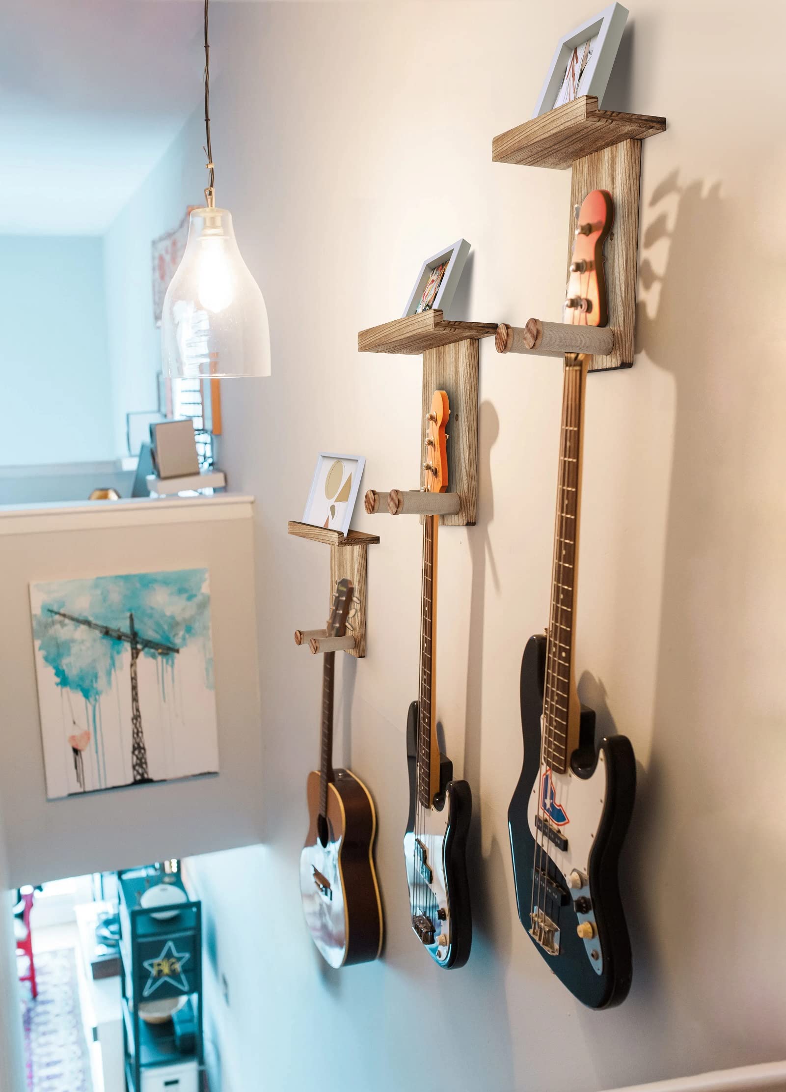 Keebofly Single Guitar Stands marrón