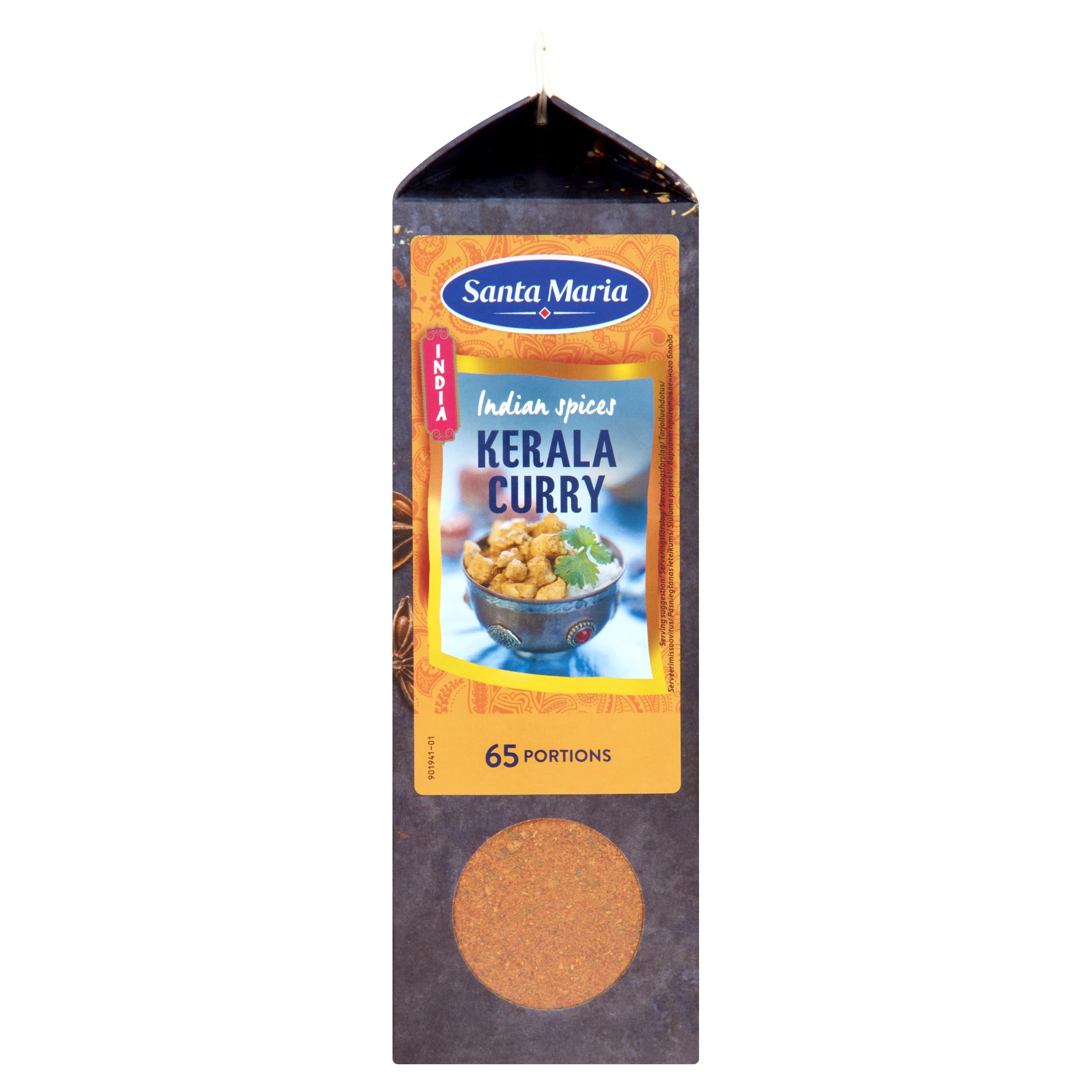 Santa Maria Kerala curry indyjskie przyprawy Mix, 553g, 65 części